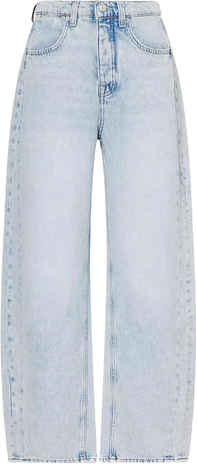 

Free Women's Turbo Baggy Puddle Jeans Free People