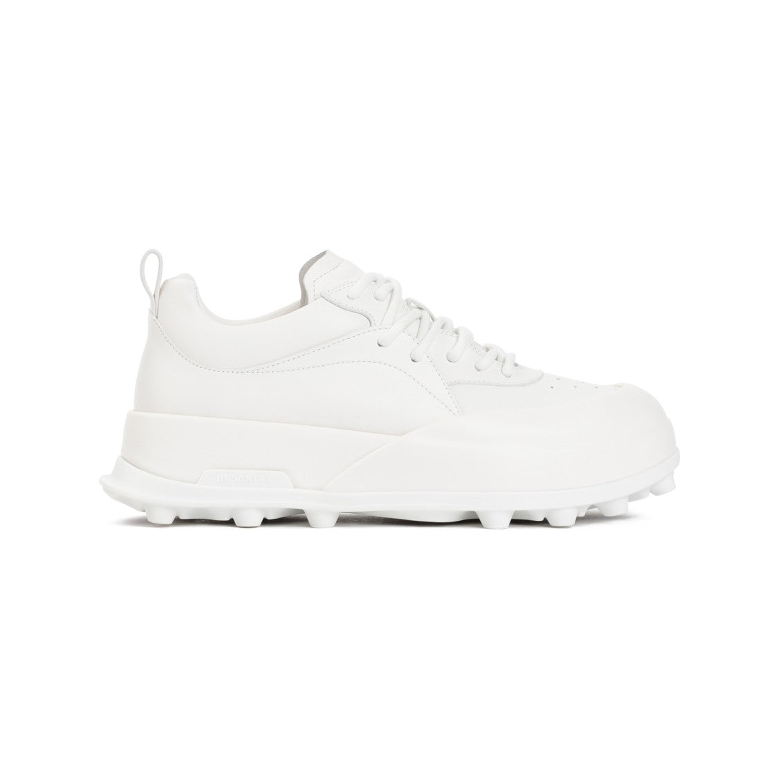 

Белые кожаные кроссовки Porcelain Jil Sander