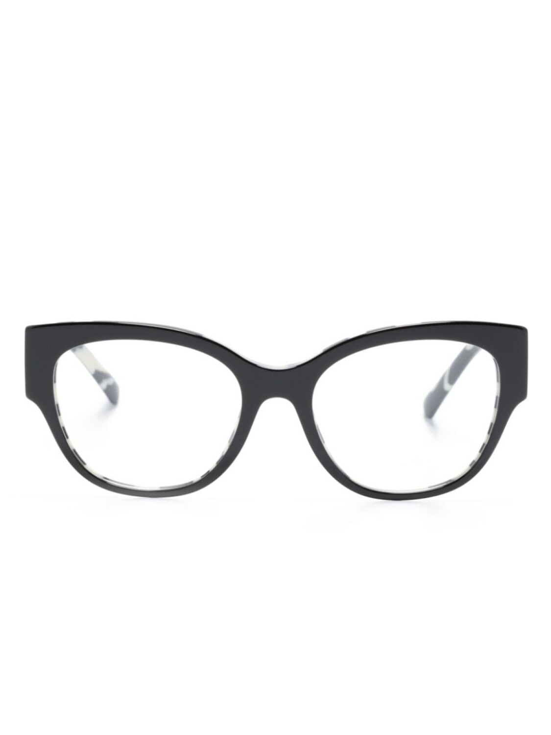 

Dolce & Gabbana Eyewear очки в оправе 'бабочка' с зебровым принтом, черный