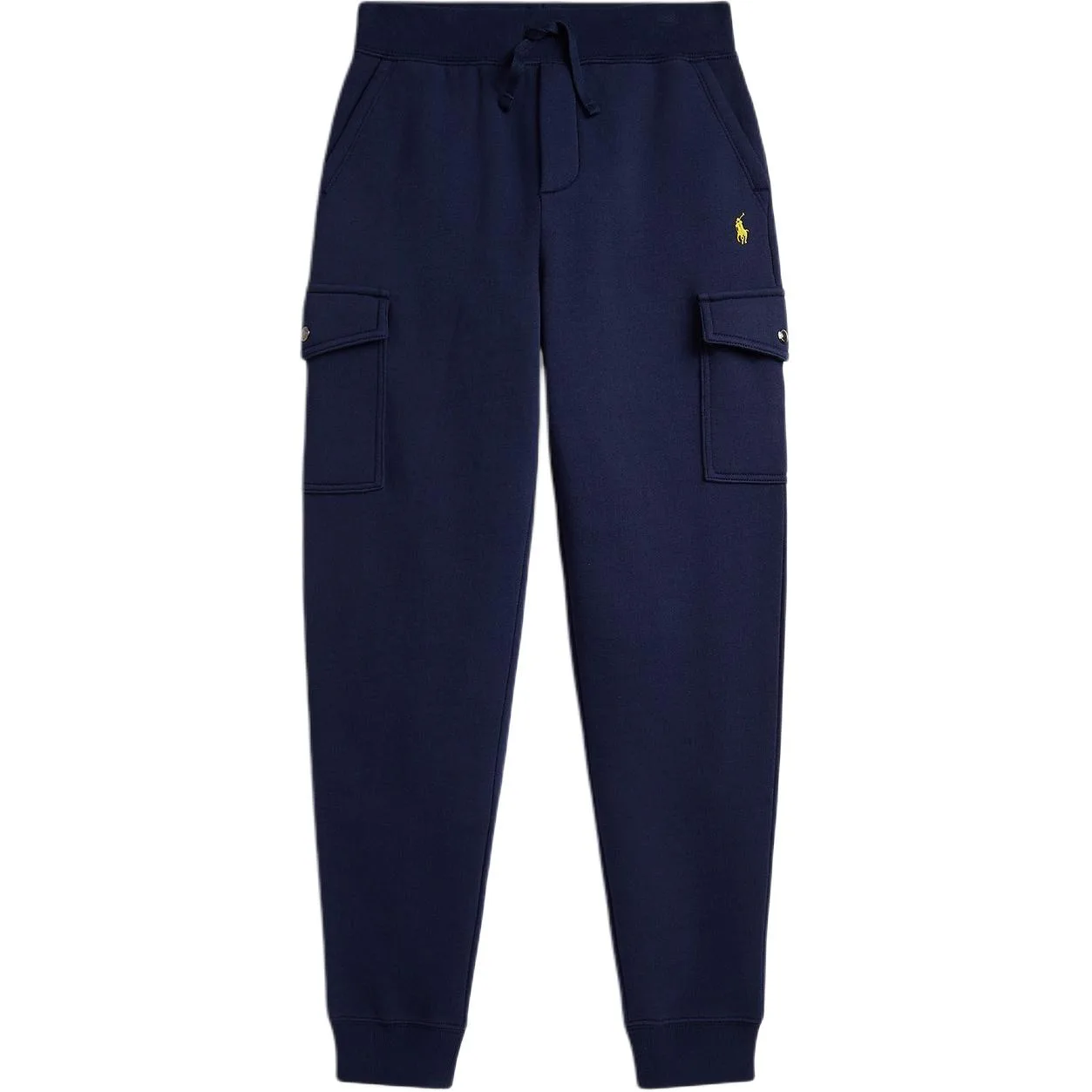Вязаные спортивные штаны ss26 для детей Polo Ralph Lauren, темно-синий