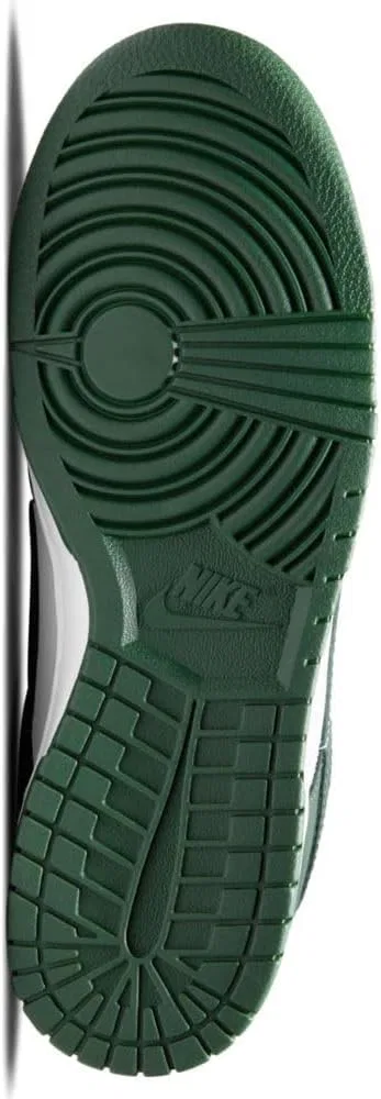 Мужские кроссовки для скейтбординга Nike Dunk Low Retro, белый/зеленый — фото 2