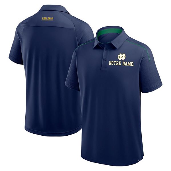 

Мужская поло raglan Notre Dame Fighting Irish Take the Lead Defender в темно-синем цвете Fanatics