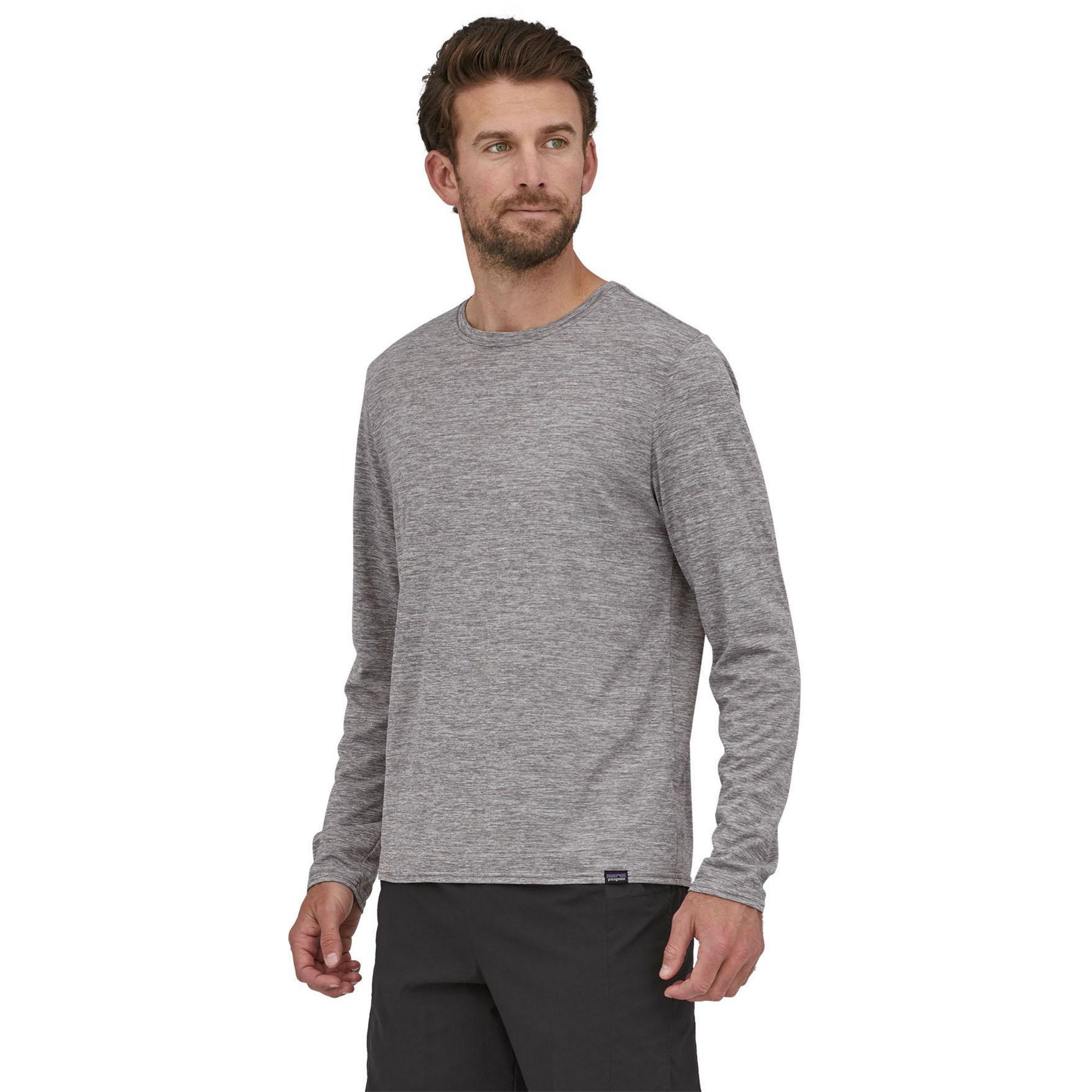 

Мужская рубашка с длинным рукавом Capilene Cool Daily Patagonia, Feather Grey