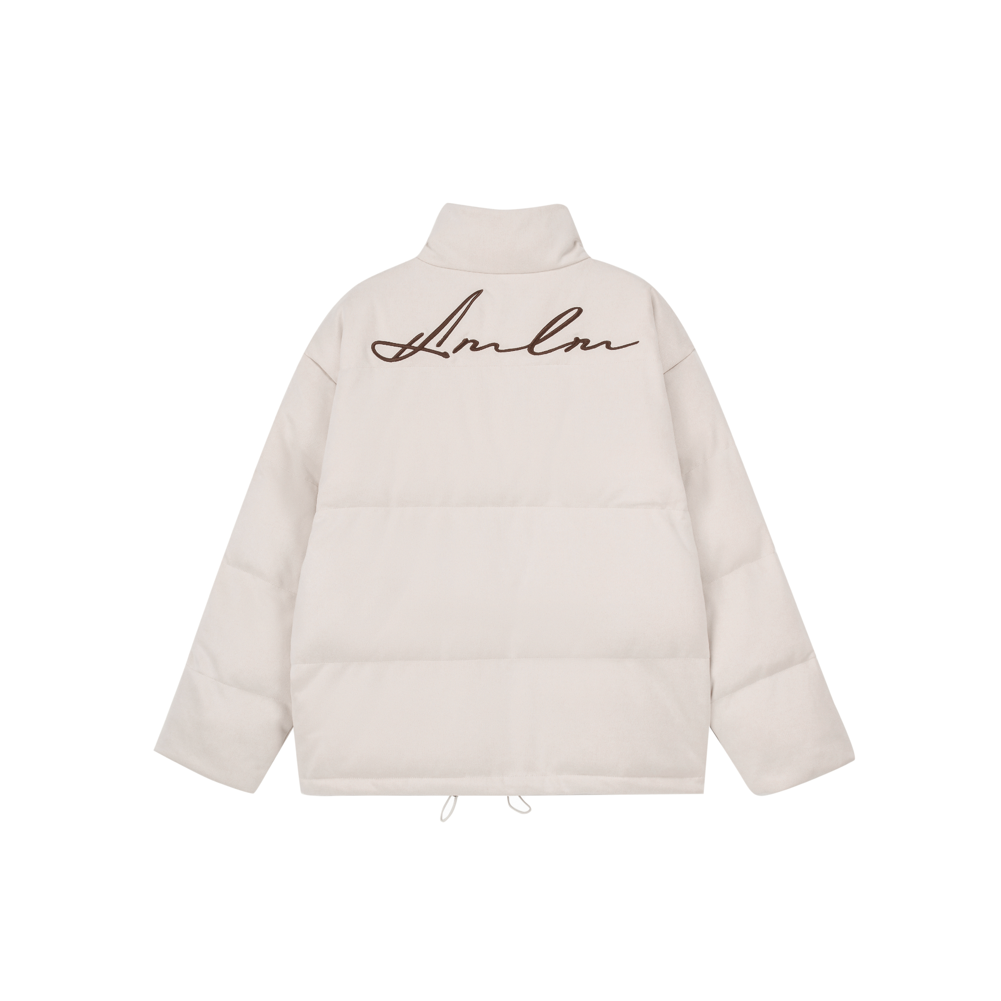 

AMLM Пуховик унисекс светло-розовый, Light Khaki