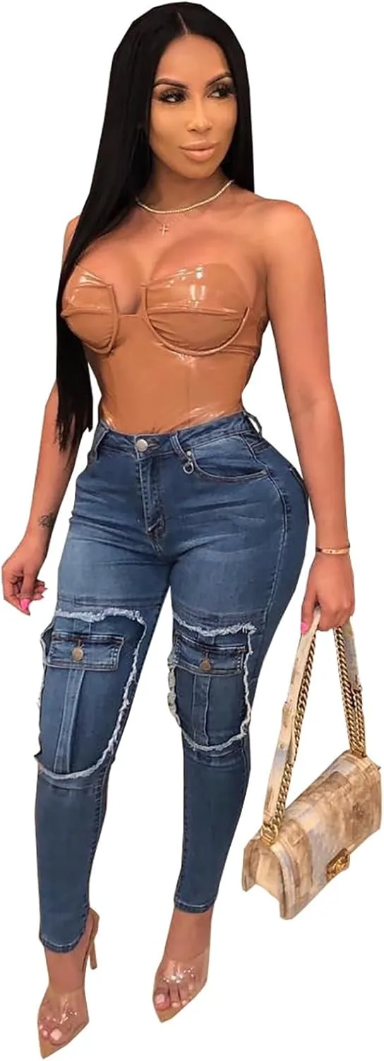 

Готические женские брюки, уличный тренд, прямые широкие INFENU