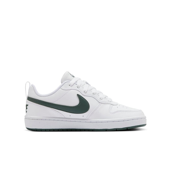 Кроссовки court borough low recraft 'white vintage green' Nike, белый — фото 2