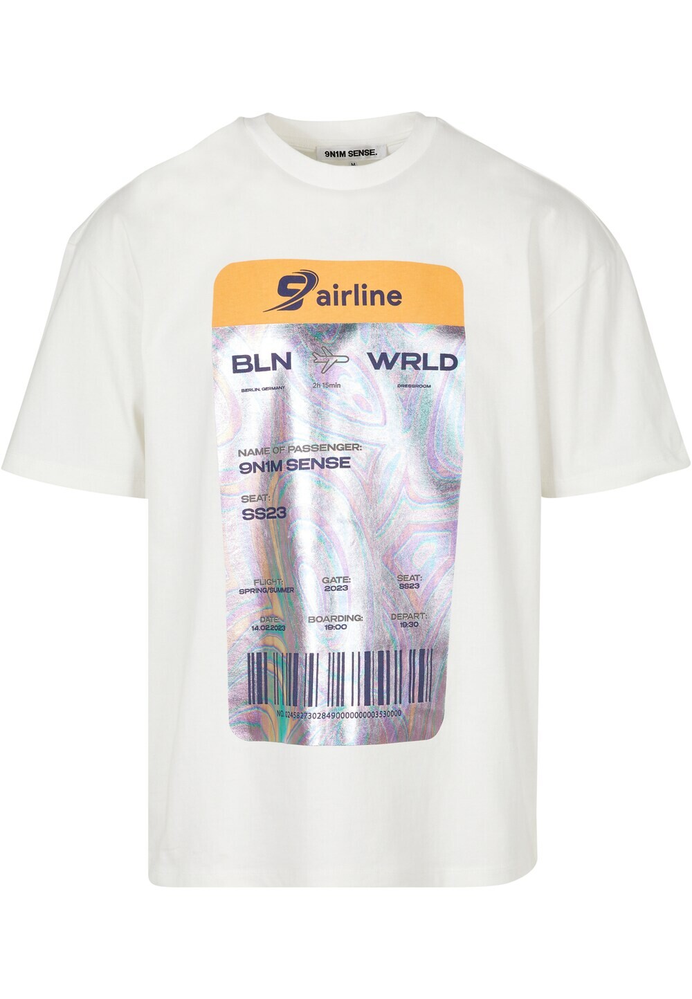 

Футболка 9N1M Sense, белый