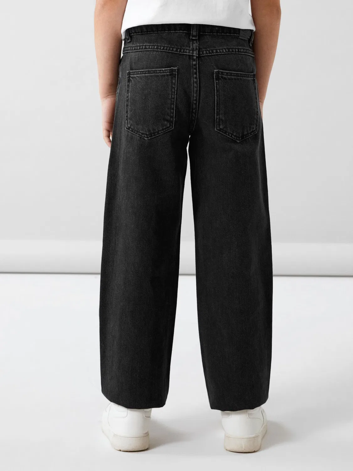 Джинсы Name It Regular Jeans Rose черного цвета — фото 4