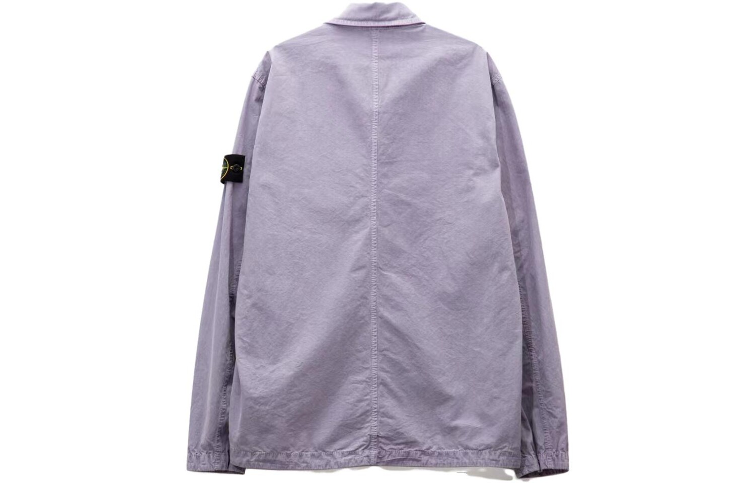 Рубашка мужская лавандовая Stone Island, цвет Lavender — фото 2
