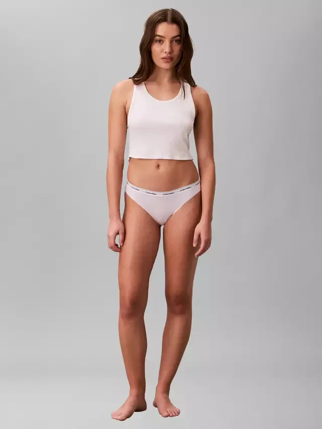 Логотип Icon, бикини, трусики Calvin Klein, Frosty Lilac