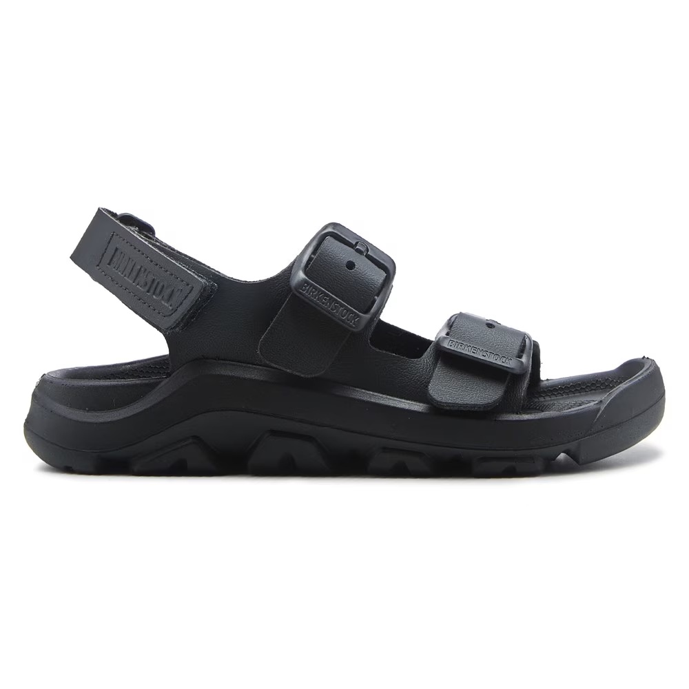 Детские базовые сандалии с анатомической стелькой Birkenstock Mogami для малышей и детей младшего возраста, black — фото 2