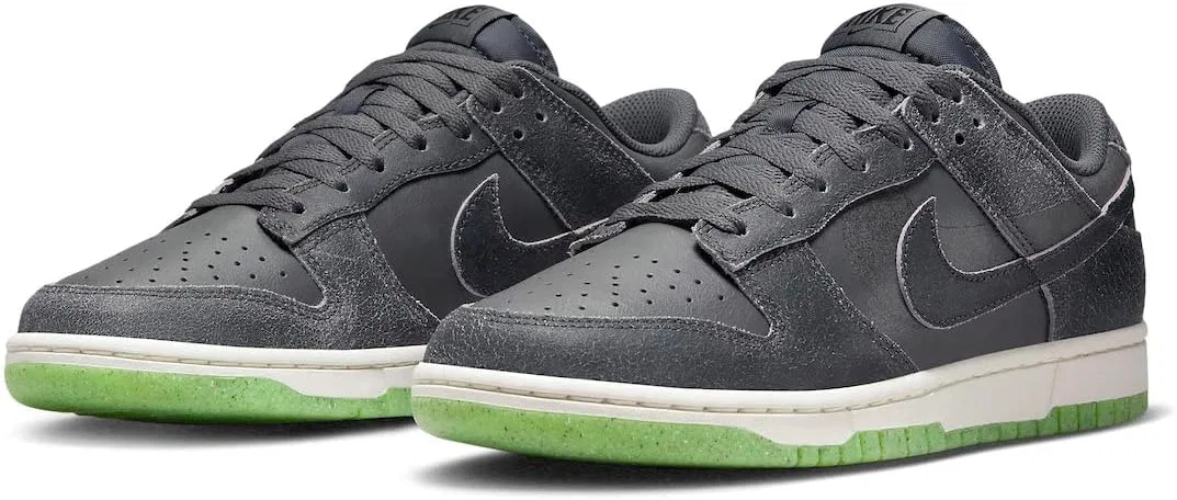 Кроссовки Nike Dunk Low, цвет Iron Grey Phantom Scream Green, размер — фото 3