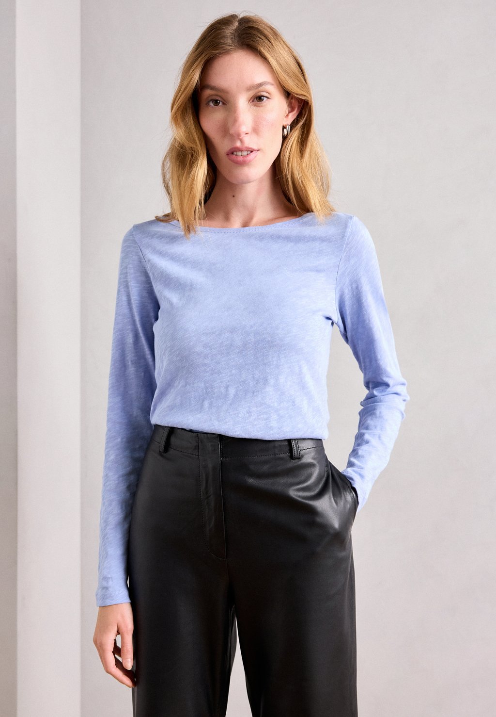 

Топ с длинными рукавами LONG SLEEVE BOAT NECK Marc O'Polo, синий