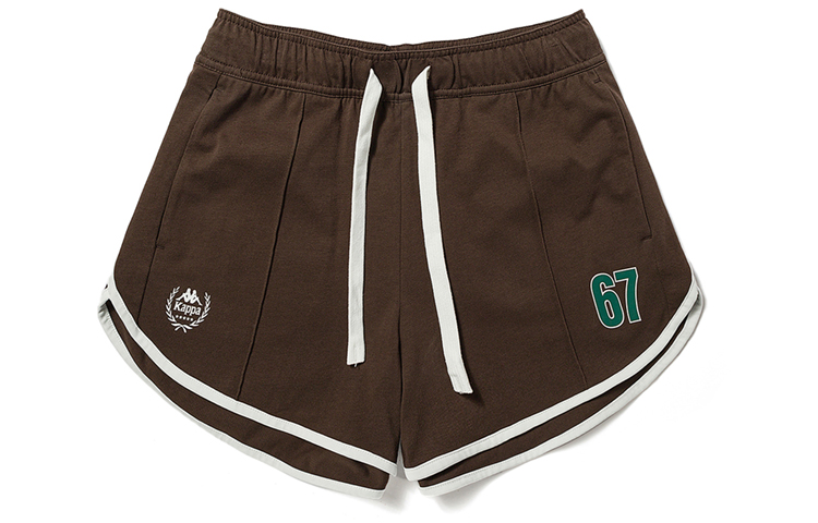 

Повседневные шорты женские Kappa, Dark Chocolate Brown-6536