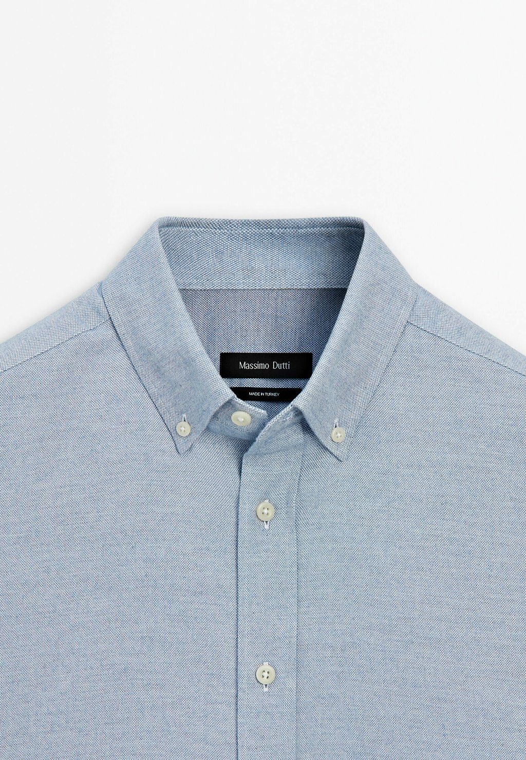 

Рубашка MELANGE Massimo Dutti, голубой