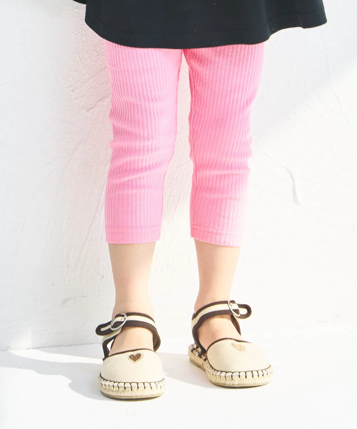Леггинсы 7/8 из риба Relax Rib Kids