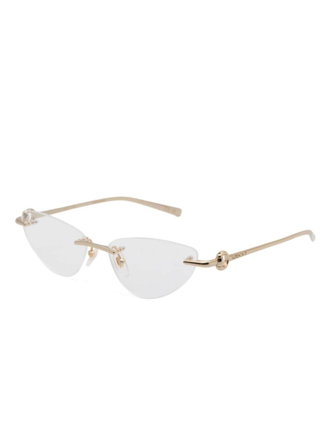 

Gucci Eyewear очки в оправе 'кошачий глаз', золотой