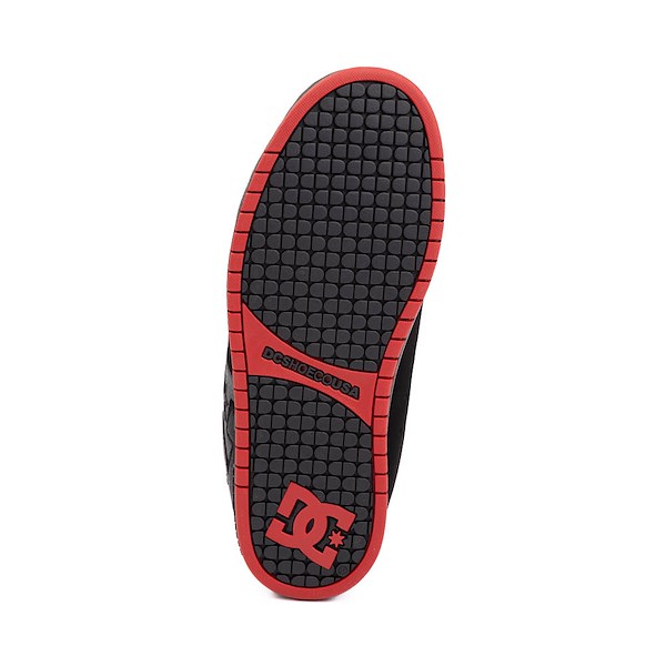 Кеды Mens DC Court Graffik Skate Shoe, цвет Black/Gray/Red — фото 3