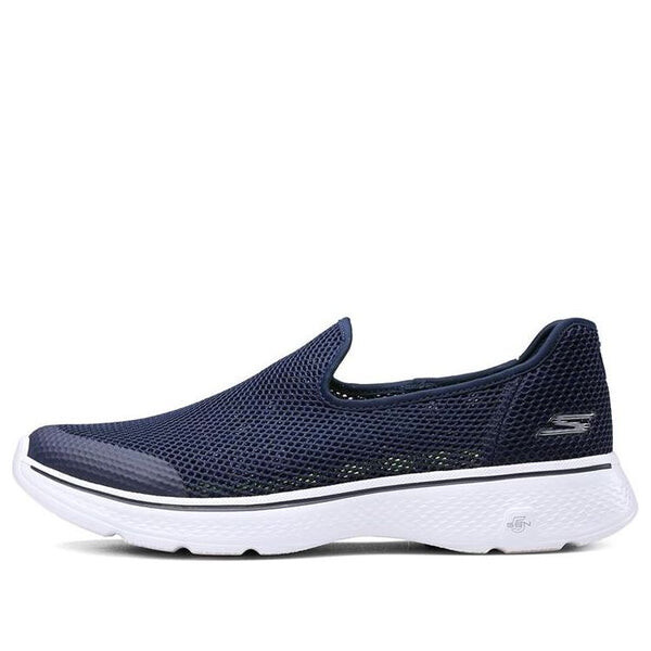 

Тапочки go walk 4 slip-on shoes dark-blue Skechers, синий