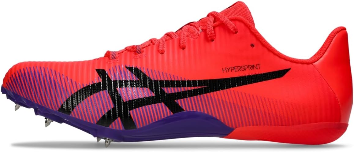 

Кроссовки для легкоатлетического трека Asics Hypersprint 8 унисекс, черный/красный
