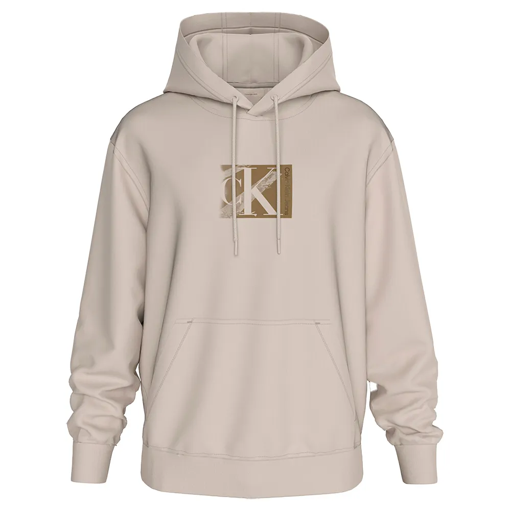 

Худи Calvin Klein Small Box, бежевый