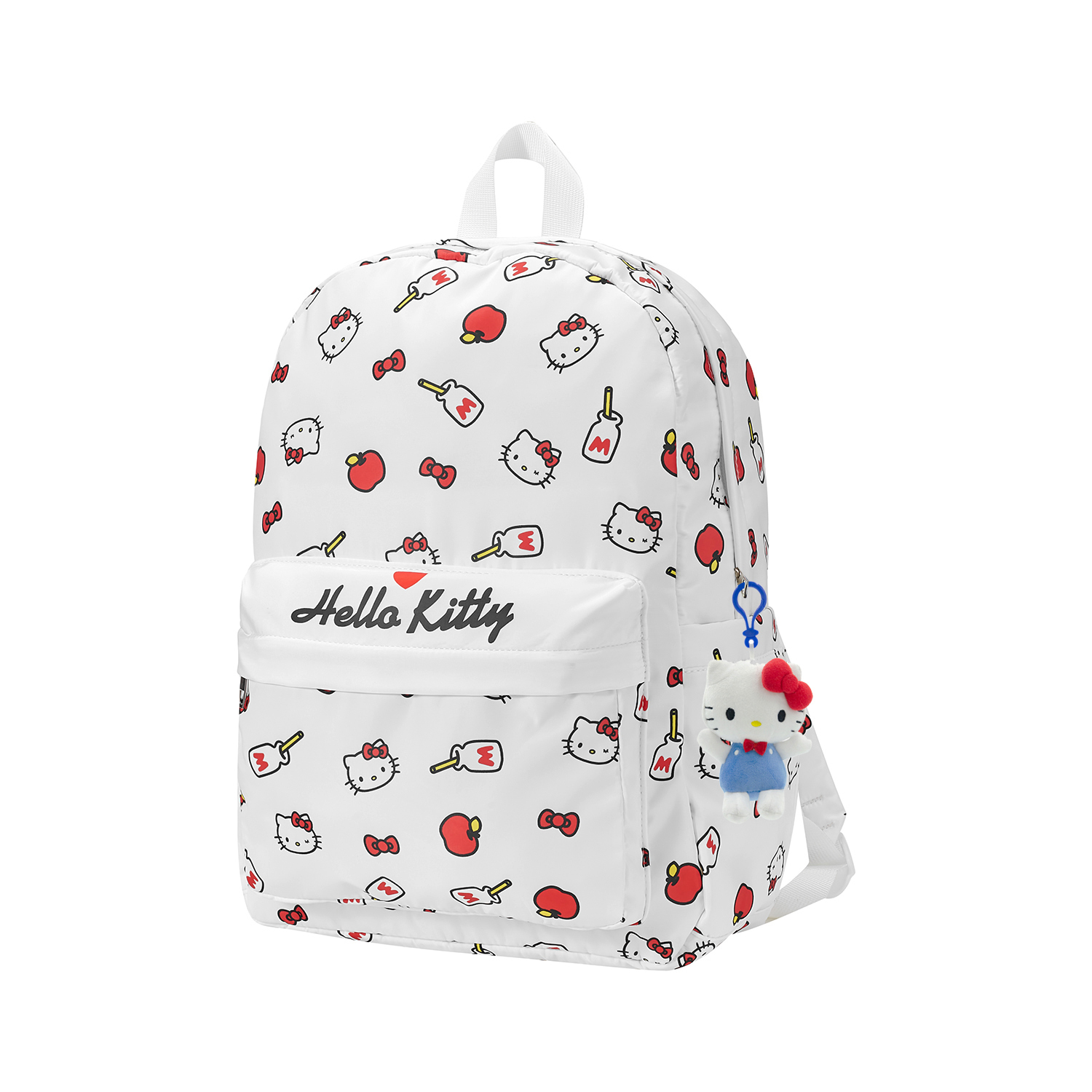 

Sanrio Рюкзак из холста Hello Kitty женский белый, White-Hello Kitty Backpack+Small Doll