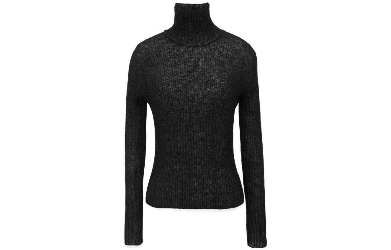 Трикотаж женский черный Saint Laurent