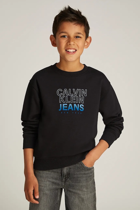 

Детская толстовка 0 Calvin Klein Jeans, черный