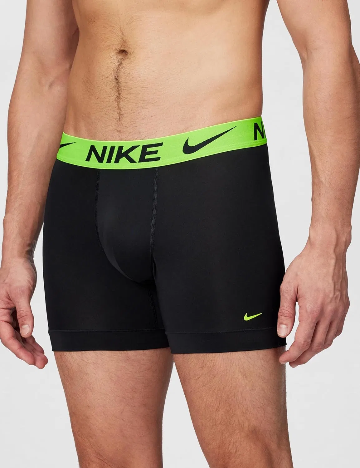 Боксеры Nike, Black/Volt Wb/Cool Grey Wb/University Red Wb — фото 2