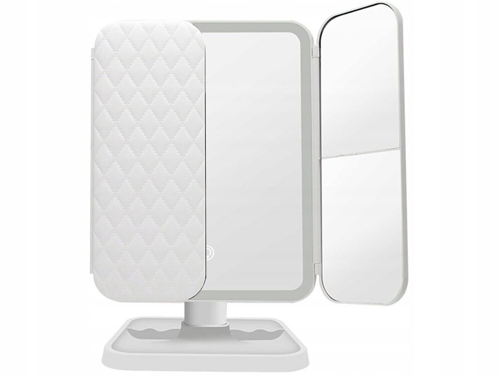 

Verk Group, Косметическое зеркало со светодиодной подсветкой Выдвижное зеркало для макияжа Премиум