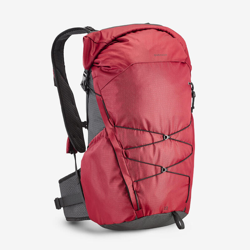 

Походный рюкзак с откидной крышкой - MH500 Light 22 л QUECHUA, цвет rot