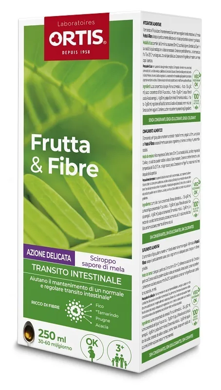 

Сироп деликатного действия Фрукты и клетчатка 250 мл Frutta&Fibre