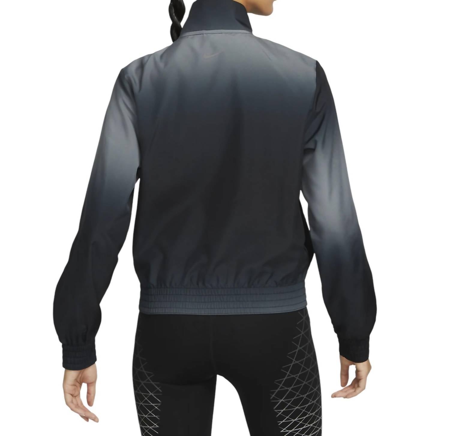 

Женская куртка для бега Dri-Fit черного цвета Nike