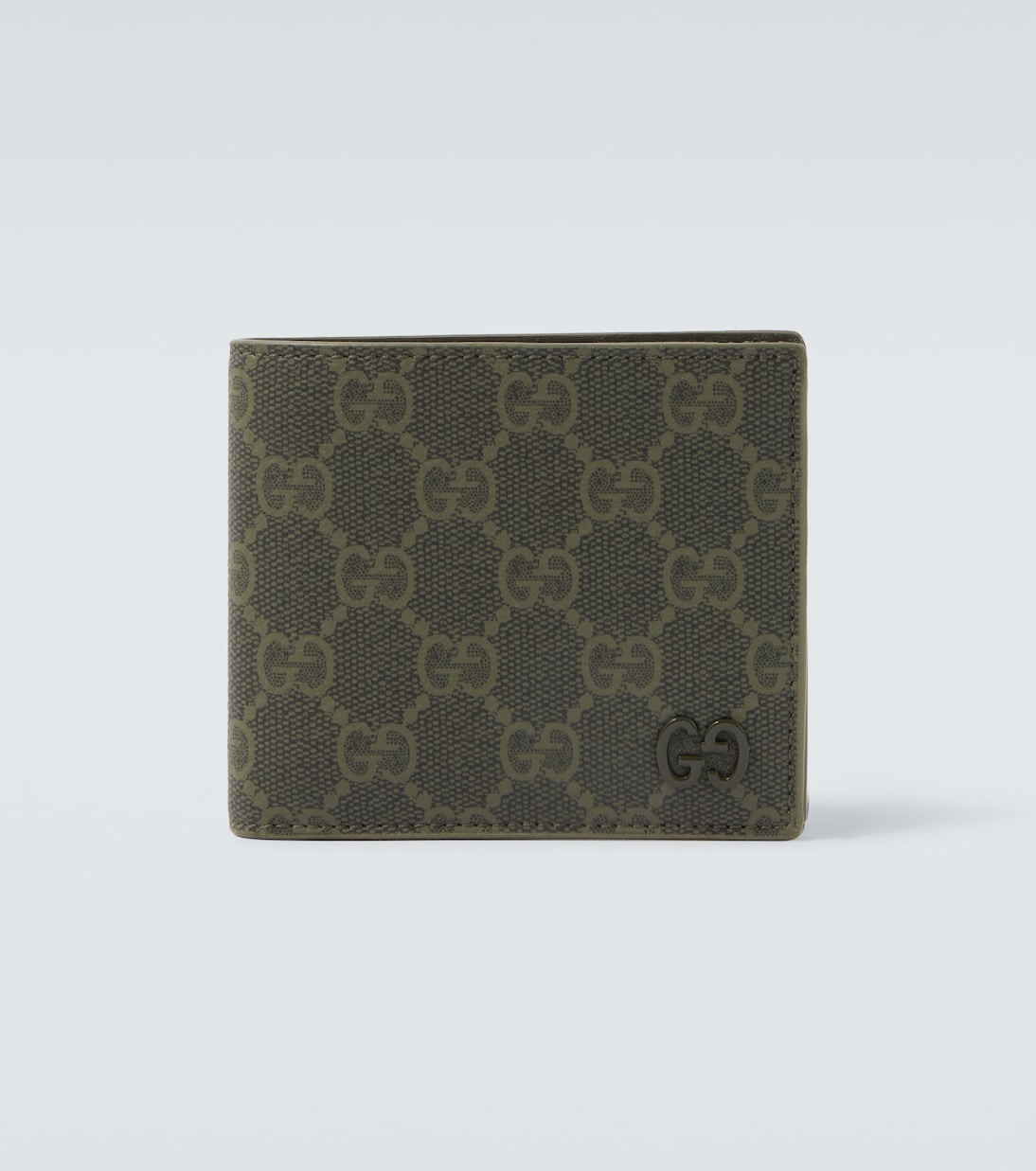 

Кожаный бифолд-кошелек GG Gucci, Dk.Vin.O.V.O/Dk.V/D