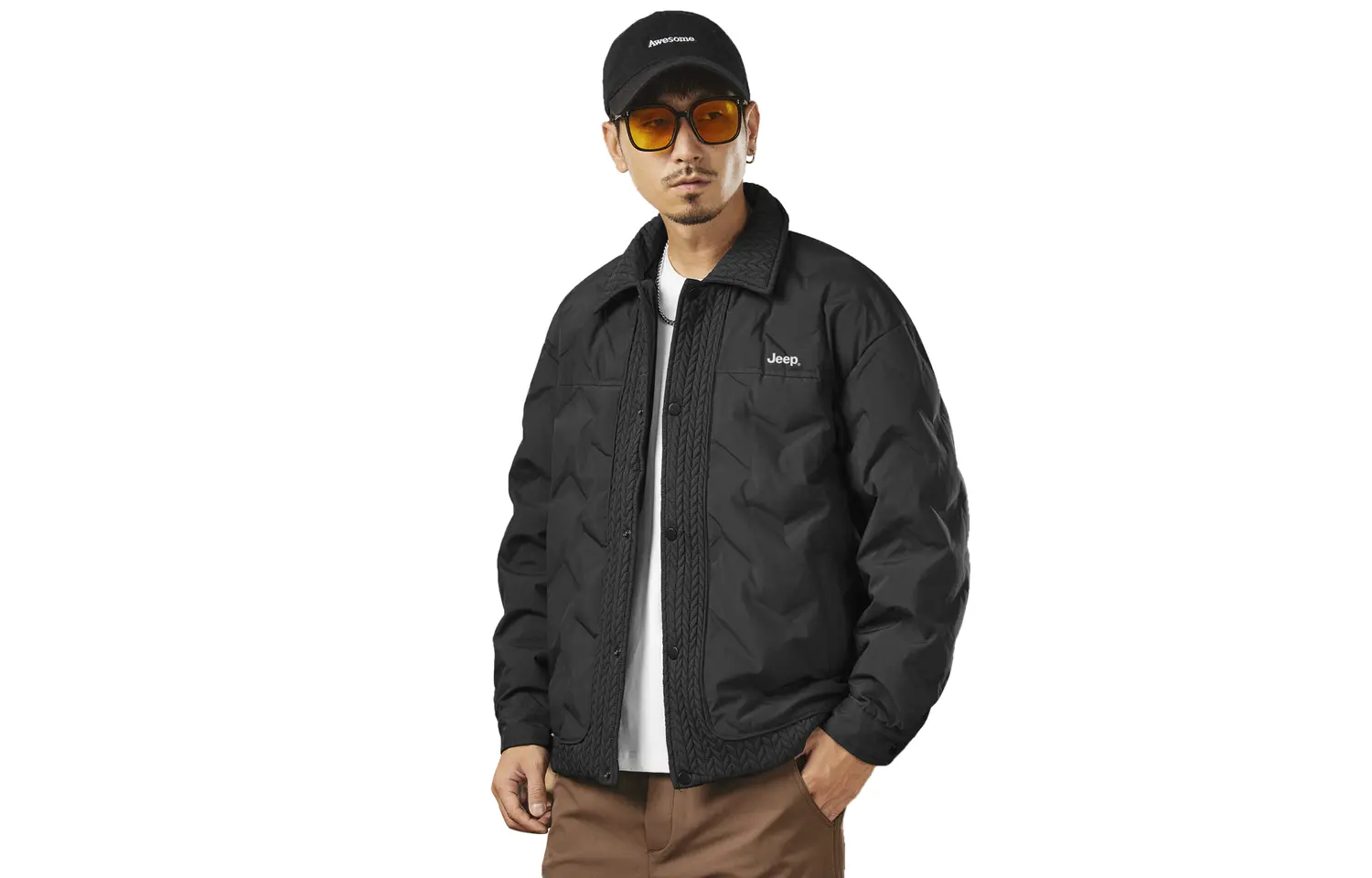 

Jeep Унисекс пуховик, Black[Upgraded 85 Fleece]