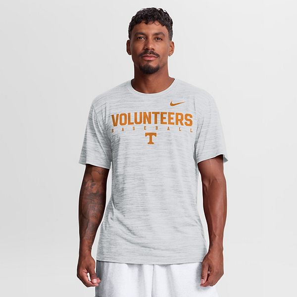

Мужская белая футболка tennessee volunteers dugout velocity dri-fit Nike