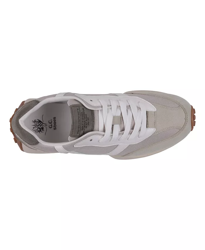 Женские кроссовки Howell на шнуровке в ретро-стиле GC Shoes, мультиколор — фото 4