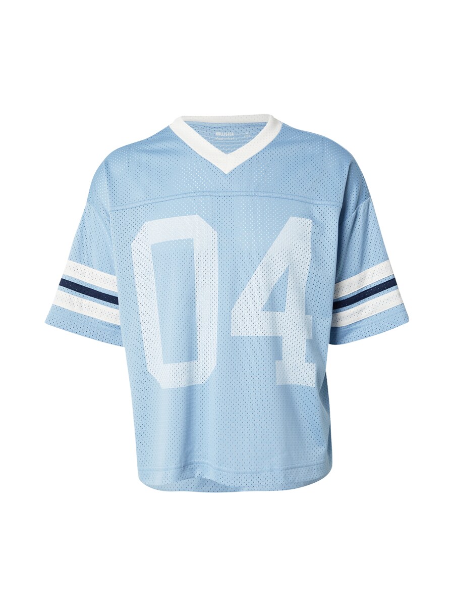 

Рубашка HOLLISTER, цвет Pastel blue/Light blue/Dark blue