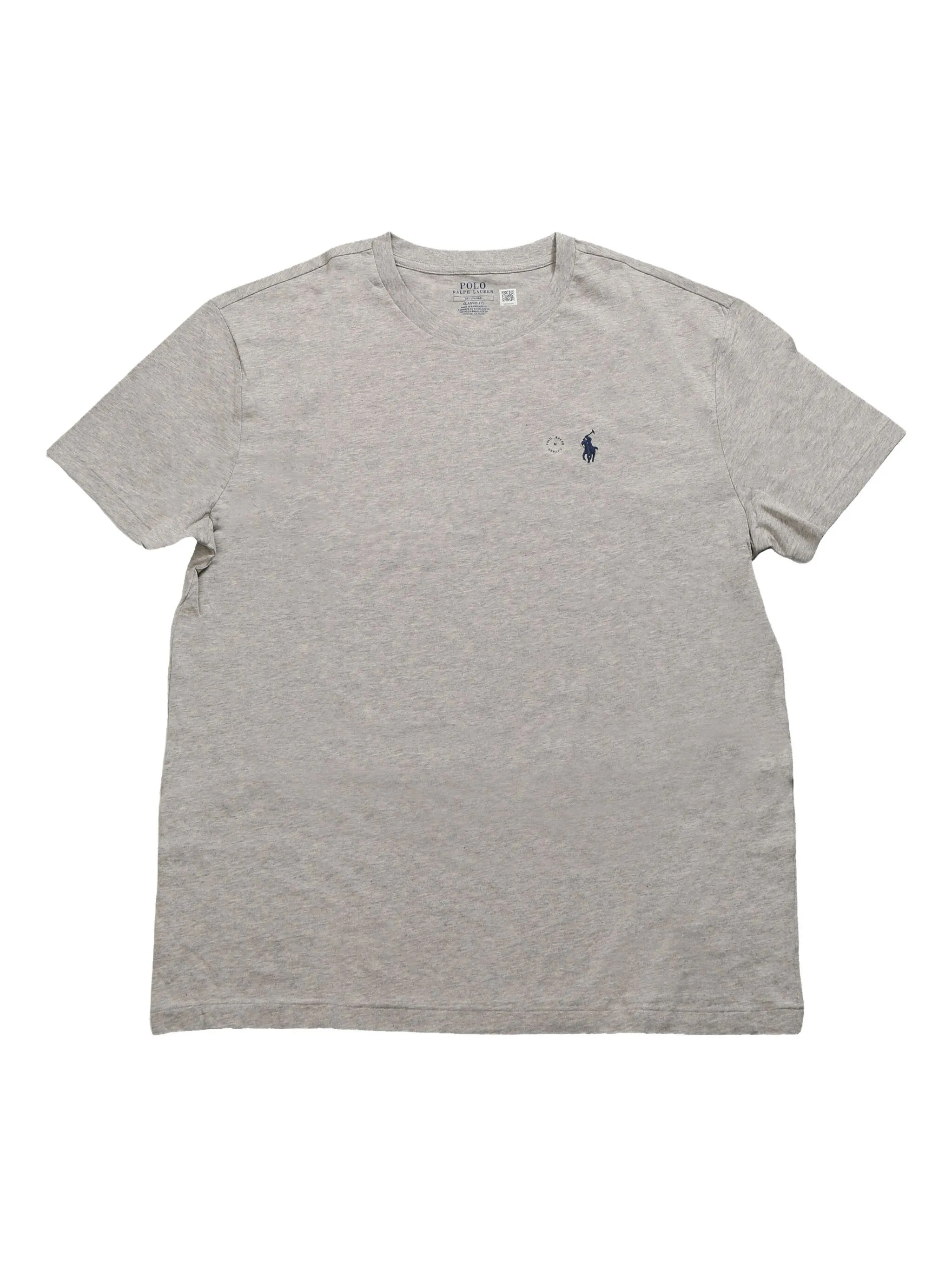 Хлопчатобумажная футболка Polo Ralph Lauren, серый