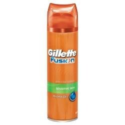 Увлажняющий гель для бритья для чувствительной кожи Gillette Fusion, 200 мл — фото 2