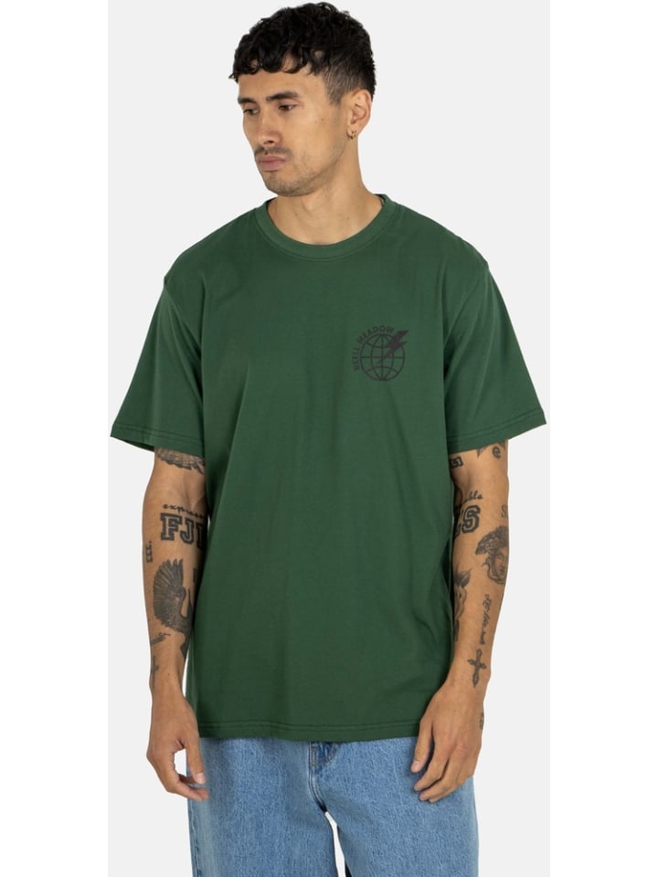 

Футболка Meadow Logo T-Shirt Reell, зеленый
