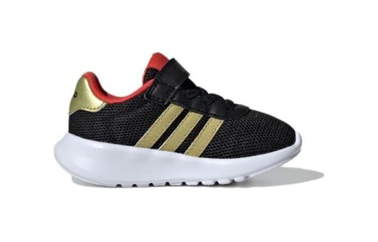 Lite Racer 3.0 Детские кроссовки TD Adidas Neo, черный/красный — фото 2
