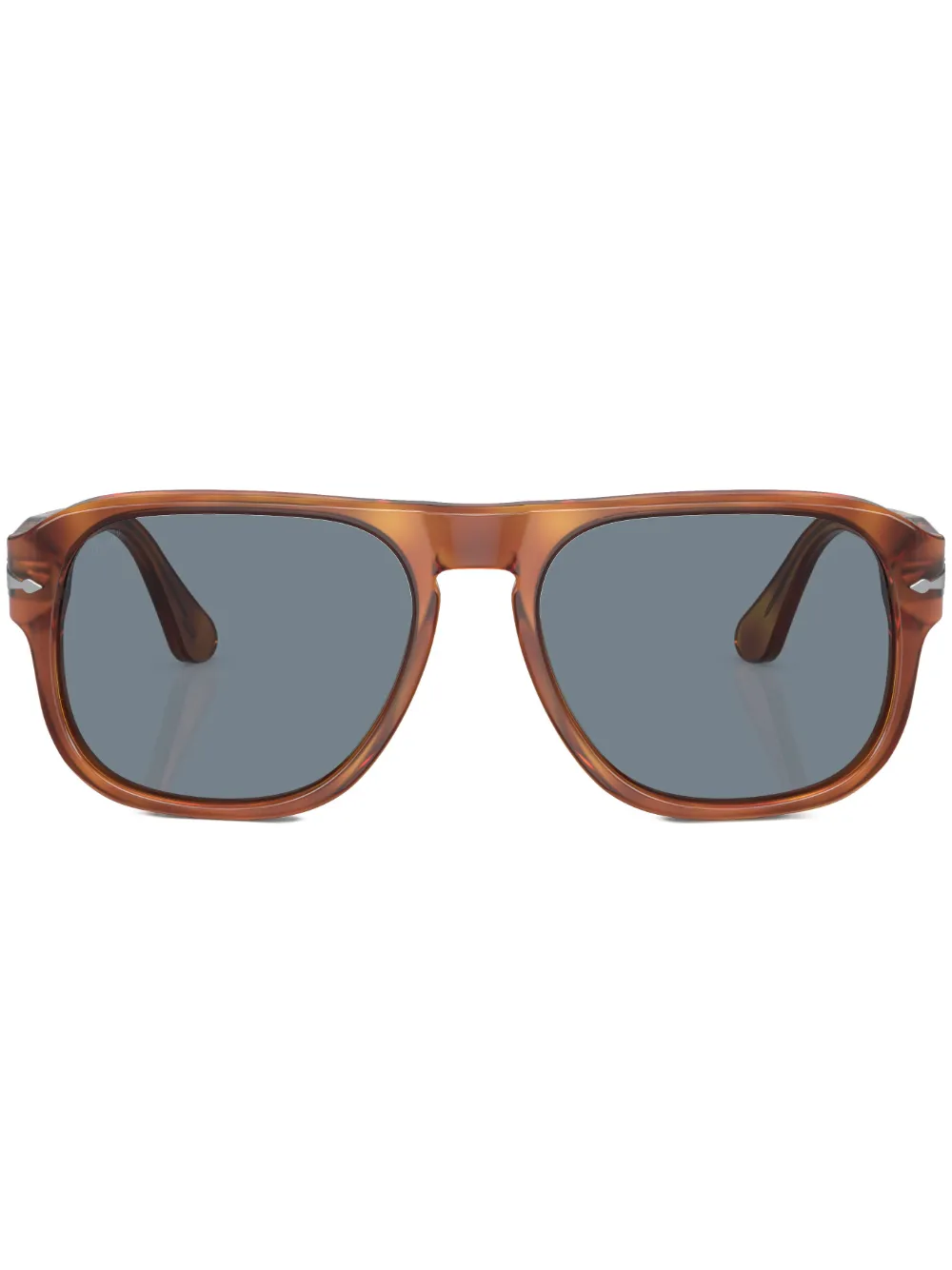 

Солнцезащитные очки в круглой оправе Persol, коричневый