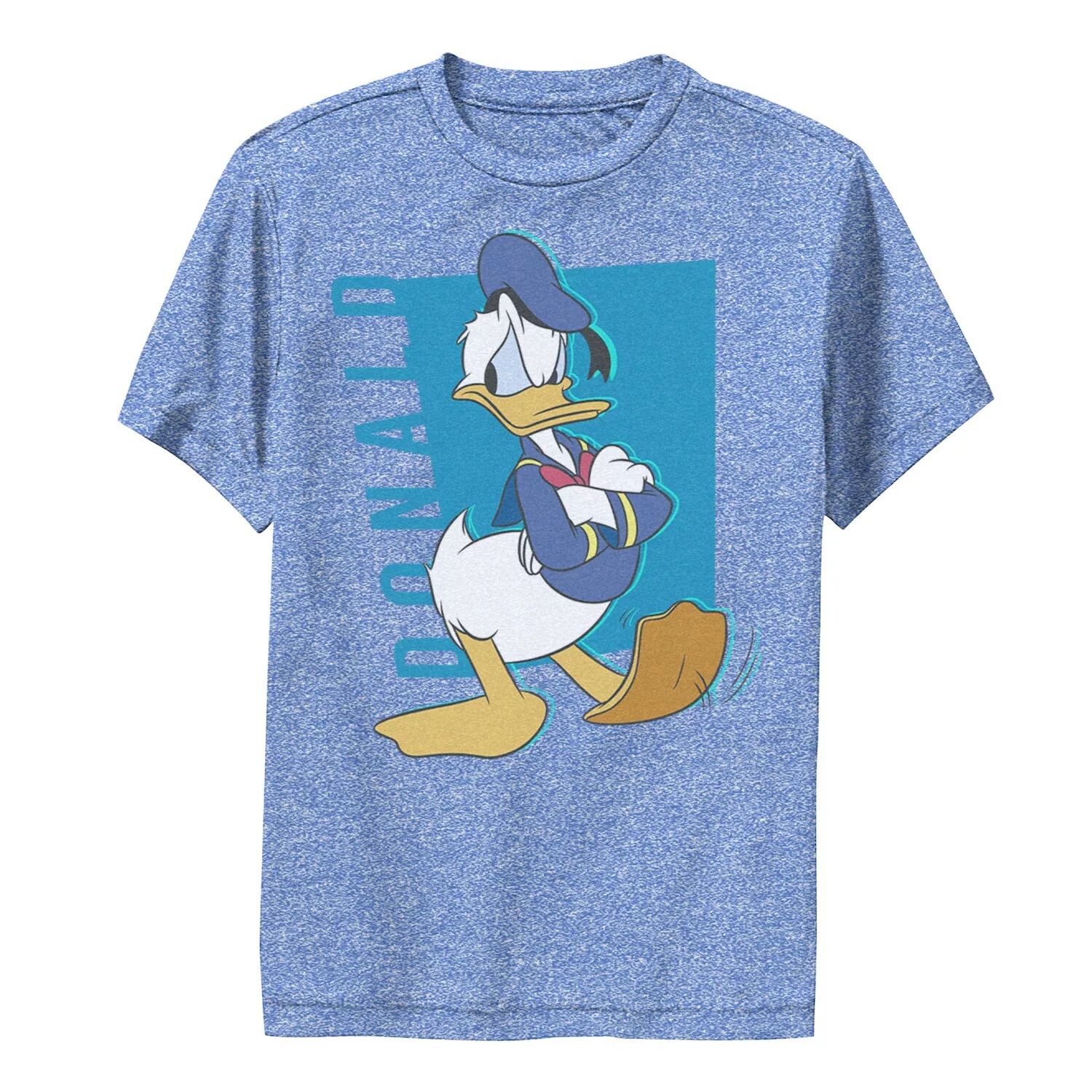 

Футболка Disney's Donald Duck для мальчиков 8–20 лет с портретом в стиле поп-арт Moody Performance и графикой Disney