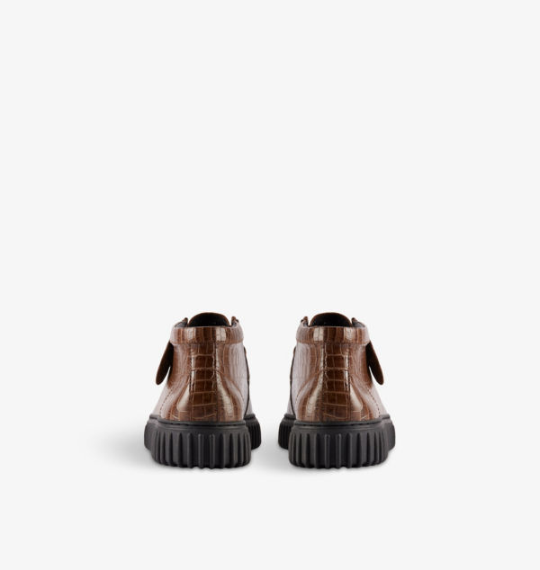 Ботильоны из кожи Martine rose x Clarks Torhill Clarks X Martine Rose, коричневый — фото 4