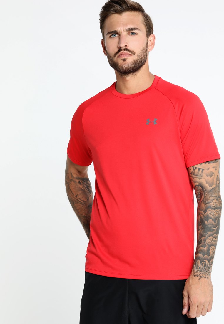 

Футболка Under Armour TECH 2.0 TEE, цвет Red/Graphite, Красный, Футболка Under Armour TECH 2.0 TEE, цвет Red/Graphite