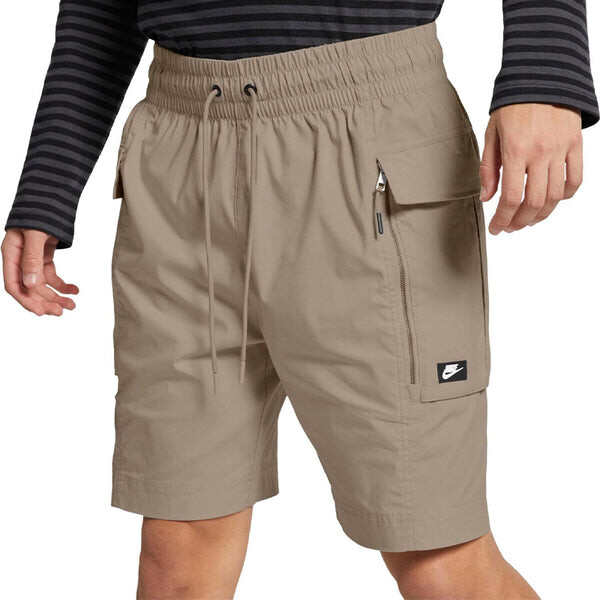 Шорты sportswear casual cargo big pocket sports shorts khaki Nike, хаки — фото 4