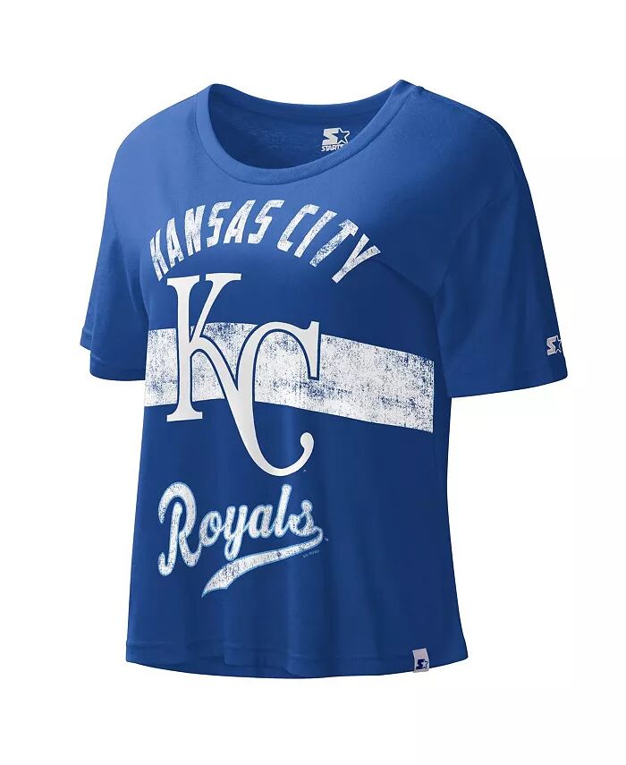 

Женский укороченный топ Royal Kansas City Royals Record Setter Starter