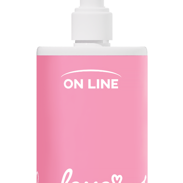 

Жидкое мыло для мытья тела и рук, 390 мл On Line Love is all you need
