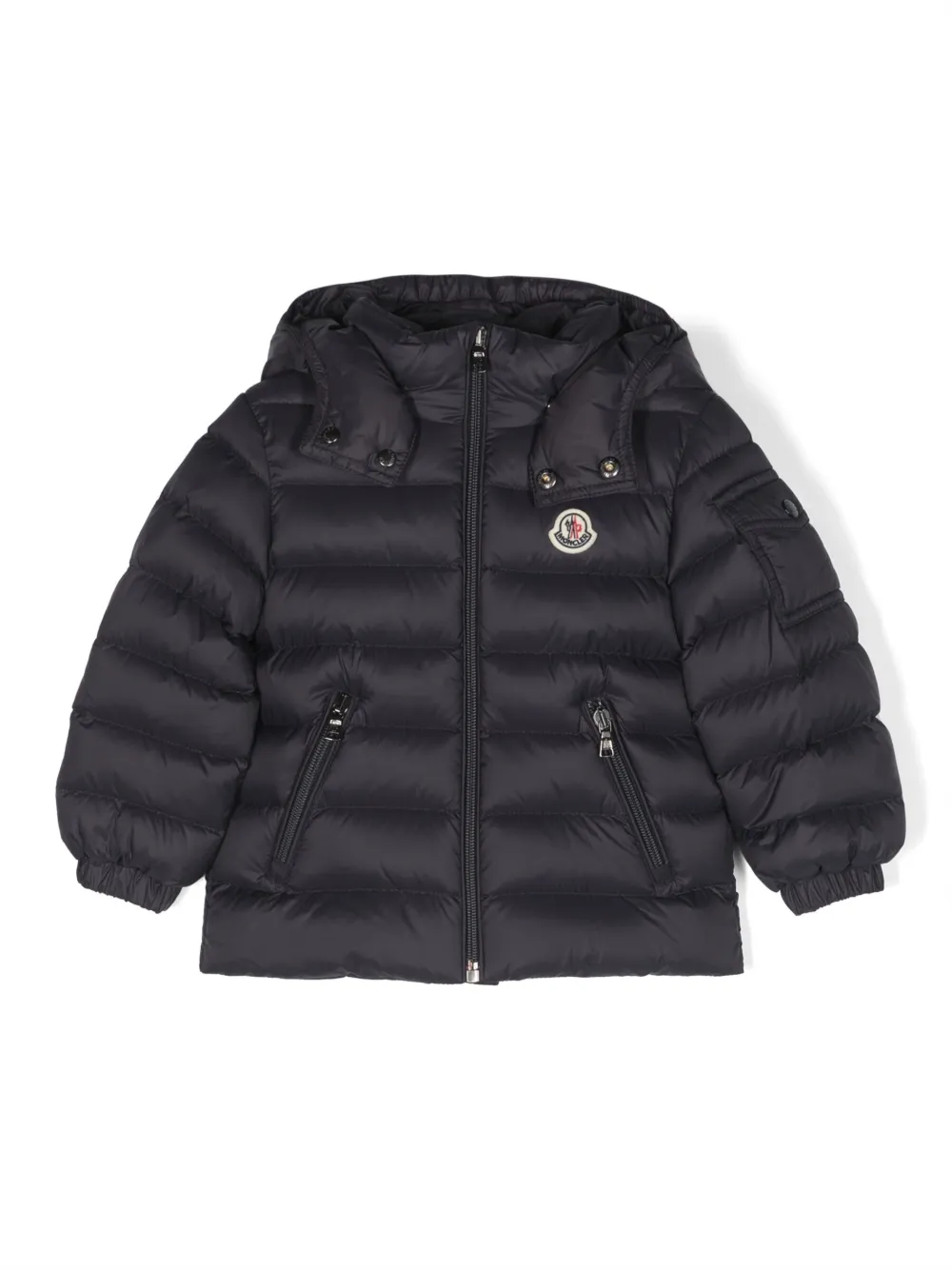 

Пуховик Jules с нашивкой-логотипом Moncler Enfant, синий